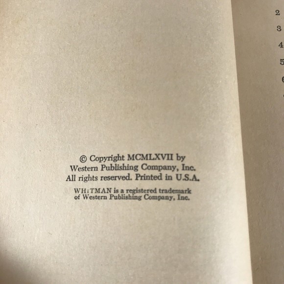 Meg The Secret of the Witch’s Stairway by Holly Beth Walker 1967 Whitman Vintage - Picture 8 of 8